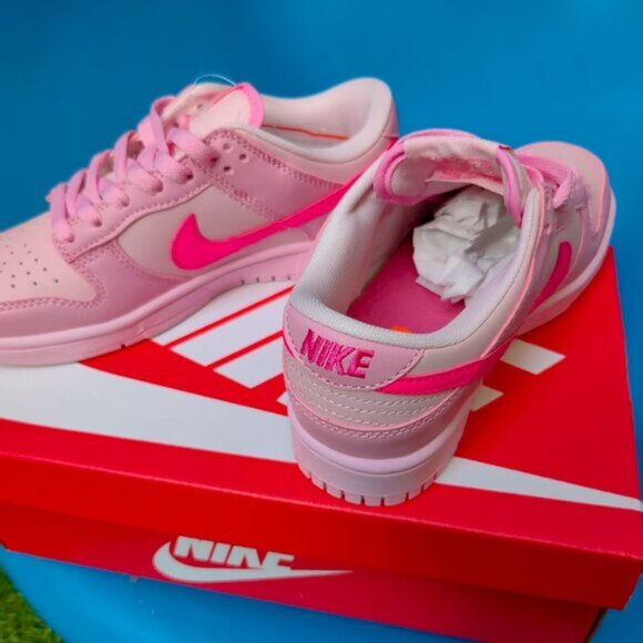 Nike Dunk Low “Pink Foam” | Brand New, All-Pink Aesthetic - Picture 7 of 8